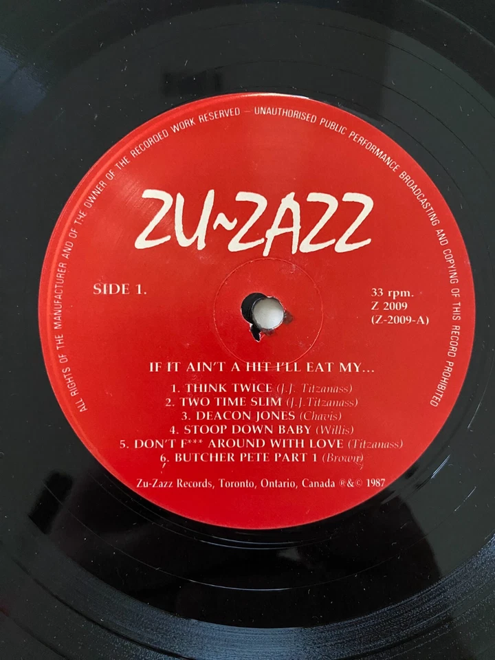 Джеки Уилсон — «Если это не хит, я съем свою... детку!» Виниловая пластинка альбом блюз 1987 - Изображение 3 из 4