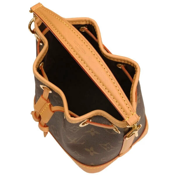 ショルダーバッグ・ポシェット Louis Vuitton Noe Monogram Nano Brown Handbag M81266 Nano Noé Monogram - Women - Small Leather Goods | LOUIS
