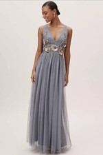 NWT Anthropologie x BHLDN Isabel Dress Size US 2