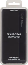 Samsung S-View Flip Cover EF-ZG985 - Flip cover for cell phone - black - S20+