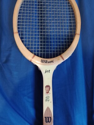 Vintage Wilson Billie Jean King Speed Flex Fibre Tennis Racquet | eBay