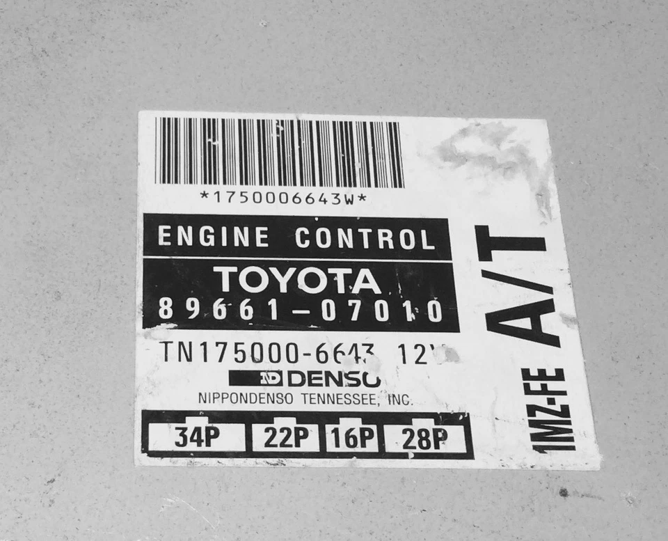 Toyota Avalon 1995 ECU 89661-07010 Foto 2 de 4