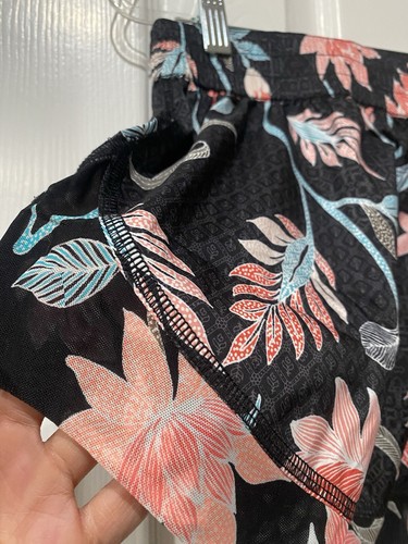 Seafolly Lightweight MicroShorts SzM Floral Print - Picture 3 of 8