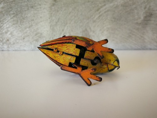 ANTIQUE BIRD BIRD RICH ROPE TIN - Picture 4 of 7