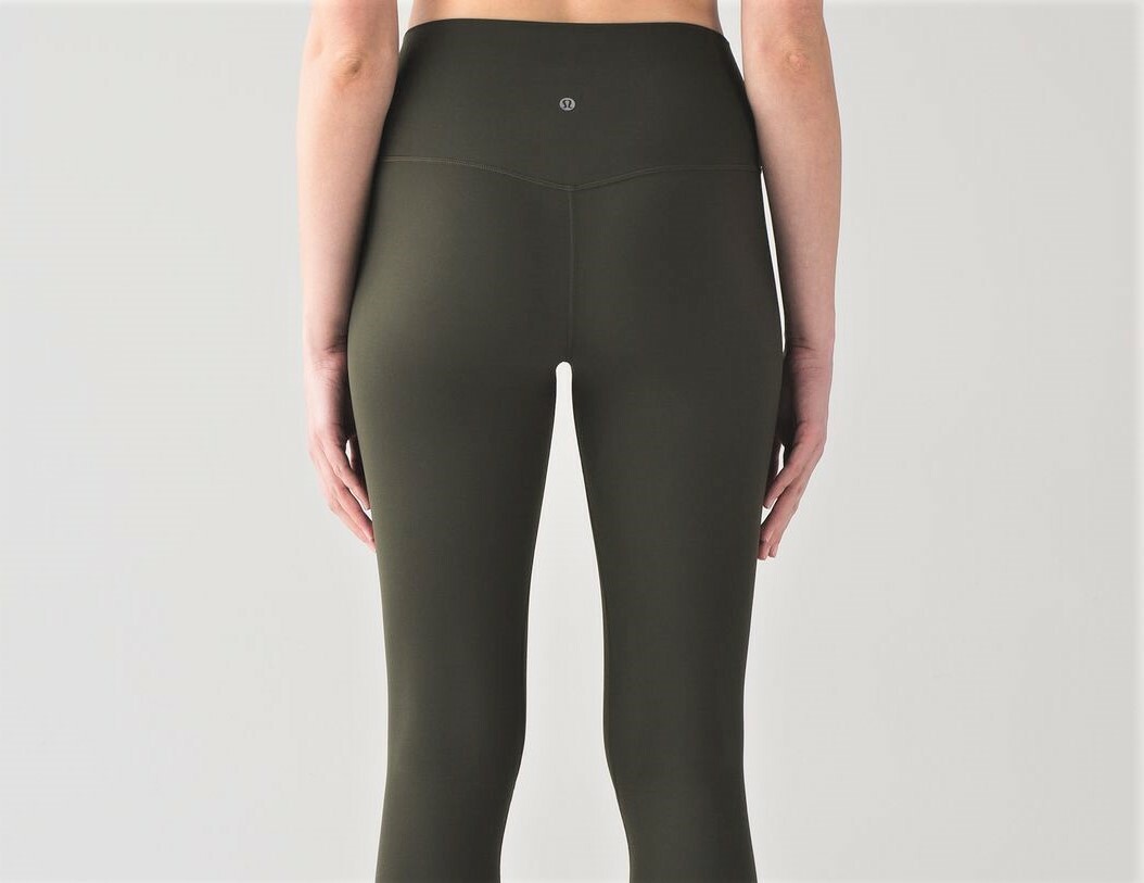 army green lulu leggings