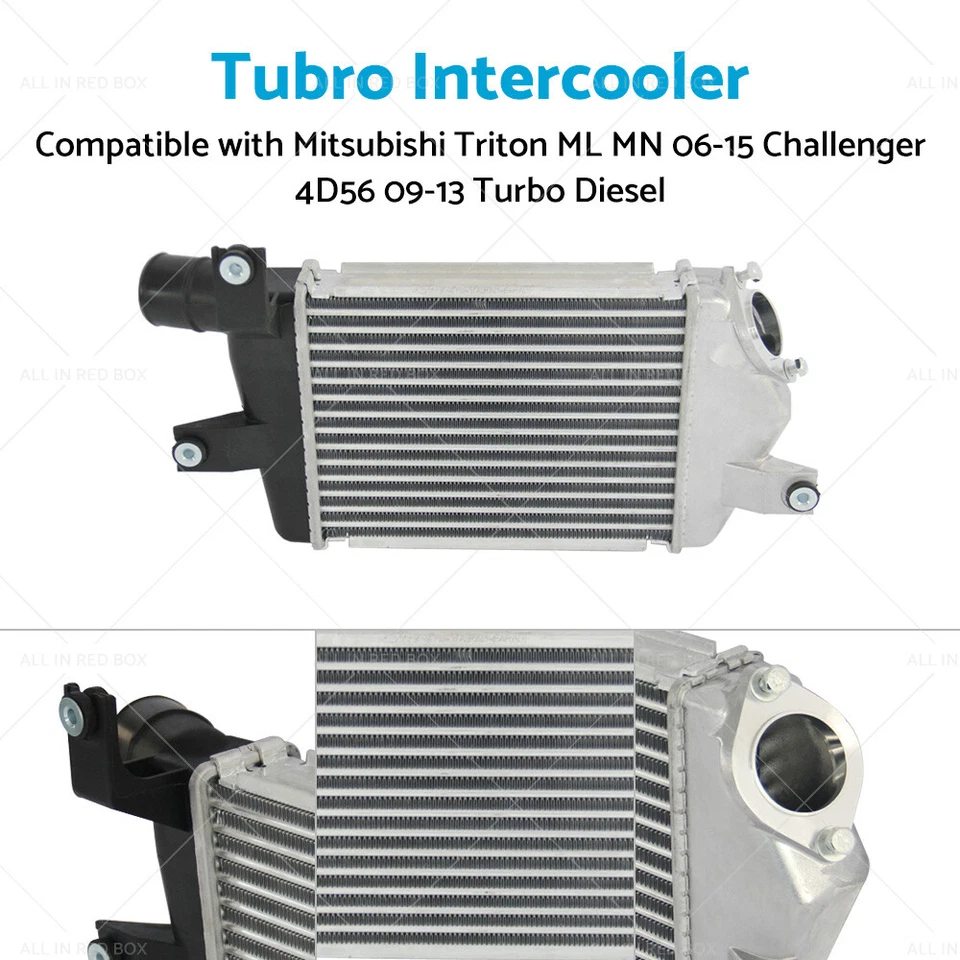 Intercooler Fit Mitsubishi Triton ML MN 06-15 Challenger 4D56 09-13 Turbo Diesel - image 2 of 4