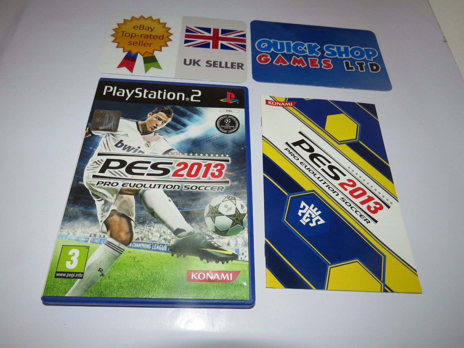 Pro Evolution Soccer 2013 - PS2 Games