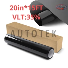 2Ply Premium Window Tint Roll for Home, Office, Car, Truck, - 20in*15FT,VLT:35%