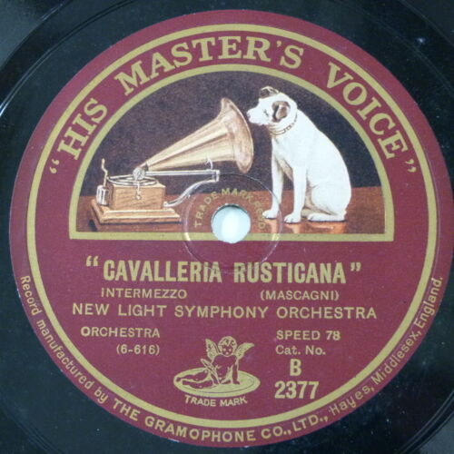 78rpm MASCAGNI cavalleria rusticana / OFFENBACH tales of hoffmann - Picture 1 of 1