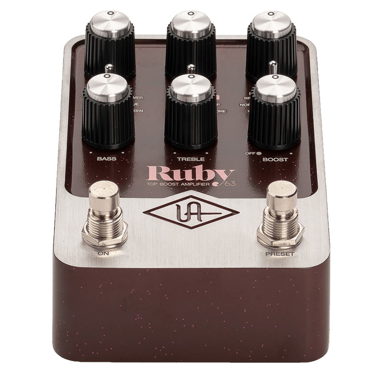 Universal Audio UAFX Ruby '63 Top Boost Amplifier Emulation Universal Audio UAFX Ruby '63 Top Boost Amplifier Emulation