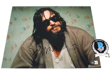 JEFF BRIDGES SIGNED THE BIG LEBOWSKI 11x14 MOVIE PHOTO 3 BECKETT COA THE DUDE