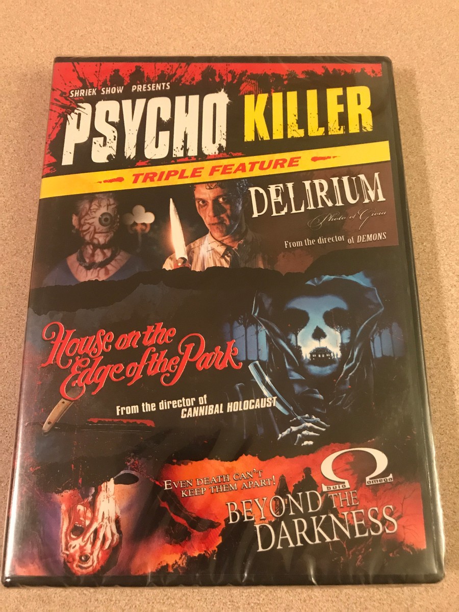 【廃盤希少】シリアルキラー・ファイル DVD-BOX サイコスリラー映画 3枚組 Shriek Show Presents 'Psycho Killer Triple Feature' 3 DVD