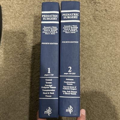 Pediatric Surgery Kenneth J Welch Judson G Randolph Fourth Edition 2 Volume Set