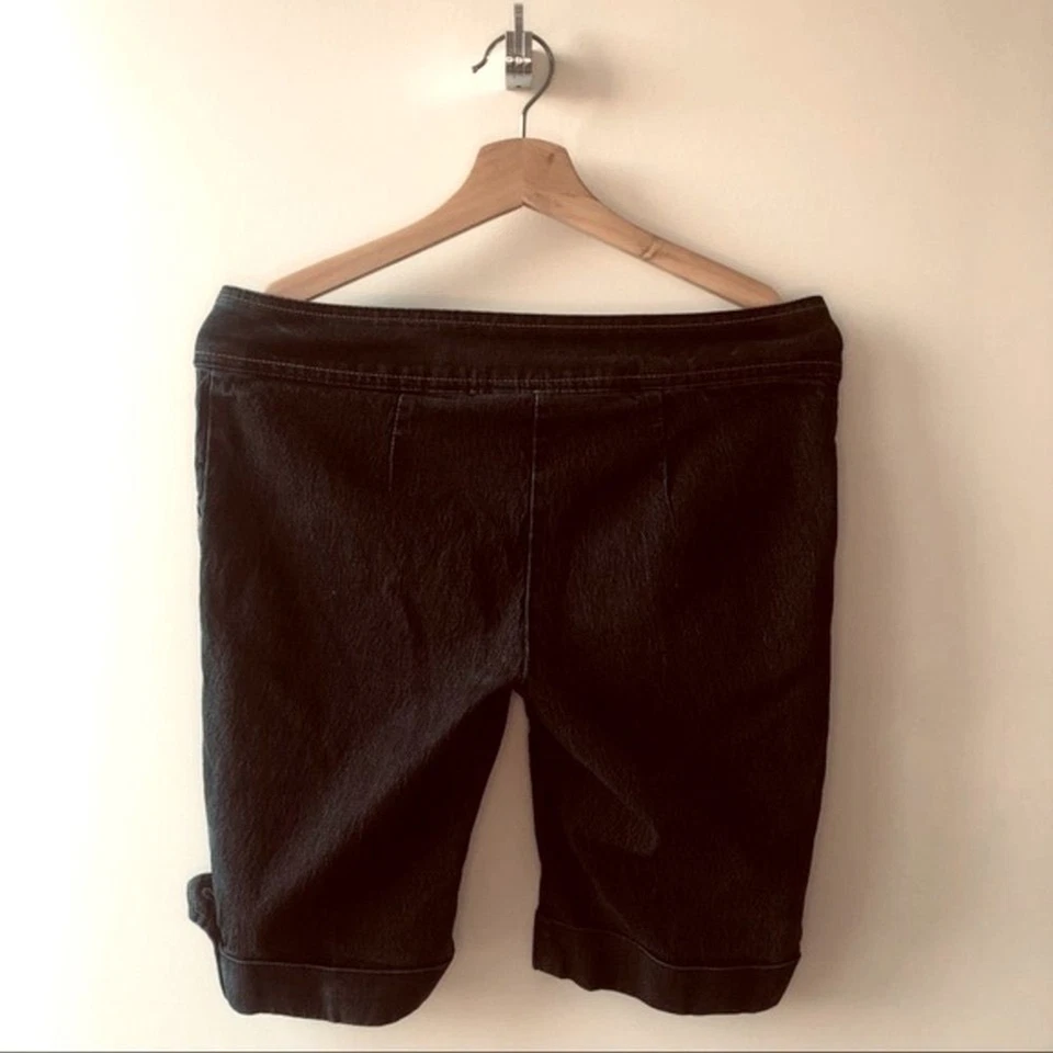 Bermudas vaqueras vintage Worthington azul lavado oscuro talla 4 denim y2k años 90 Foto 3 de 3