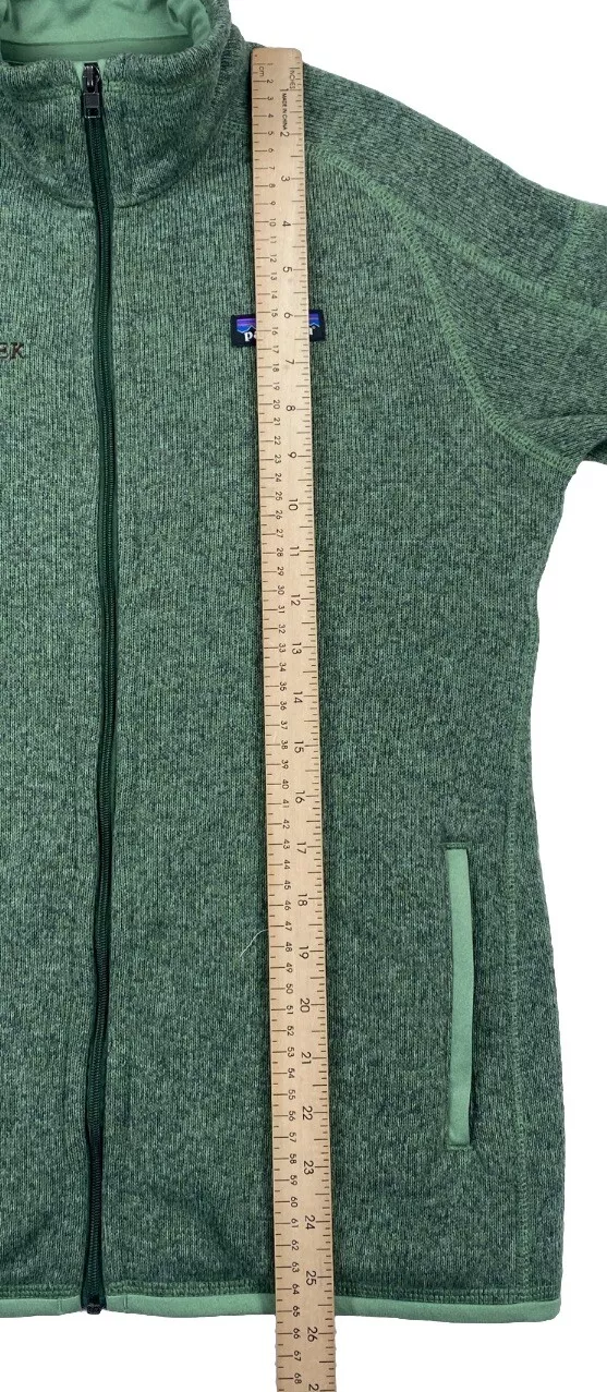 patagonia better sweater full zip company logo jacket