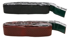 The Grip Master Leather Strapping - Black and Uluru - 1" Wide