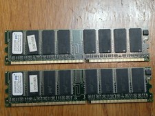 LOT OF TWO x 512MB MEMORY DDR-400 pqi 0107-04...