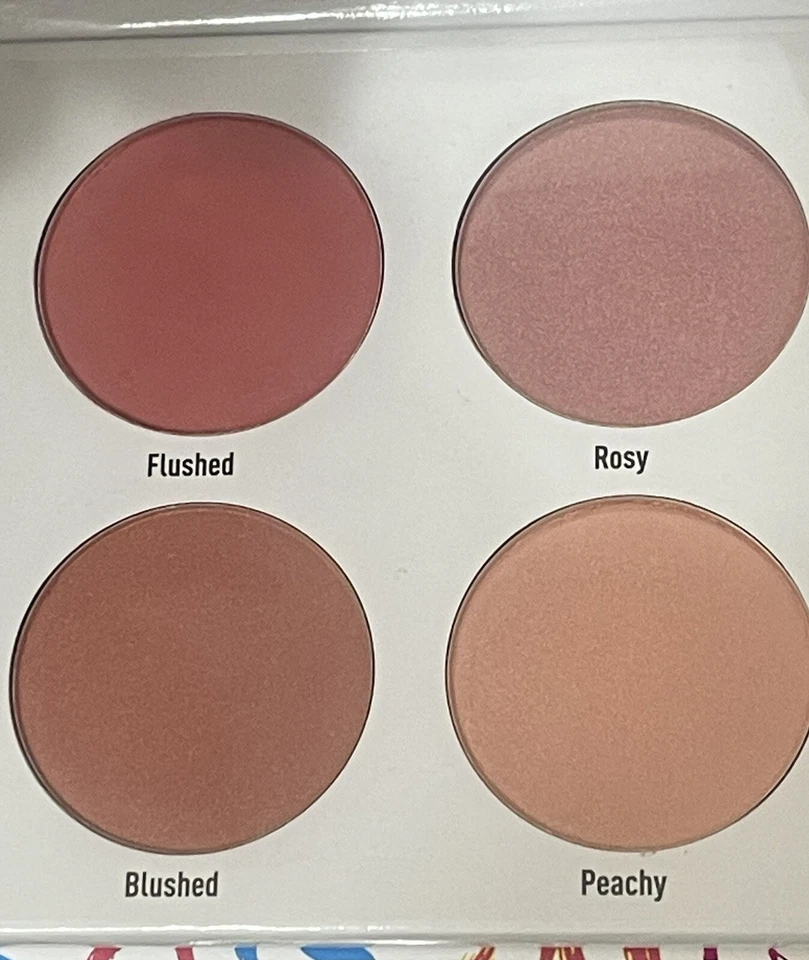 MALLY "SPRING INTO LOVE " - Blush Palette 4 SHADES New In Box Lowest Price - Image 2 of 2