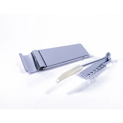 Long Chrome Lyre/Maestro Style Vibrola For Gibson Guitars