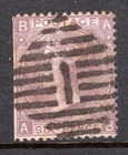 GB Used in Ireland 1860s-70s 6d Lilac - Plate 6 - '1' Abbeyleix, Laois