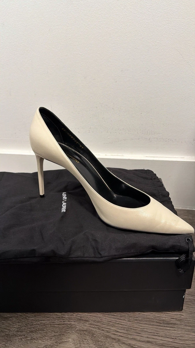 Saint Laurent Heels White for sale | eBay