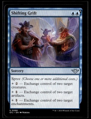 2024 Outlaws of Thunder Junction Shifting Grift Expansion/Uncommon #66