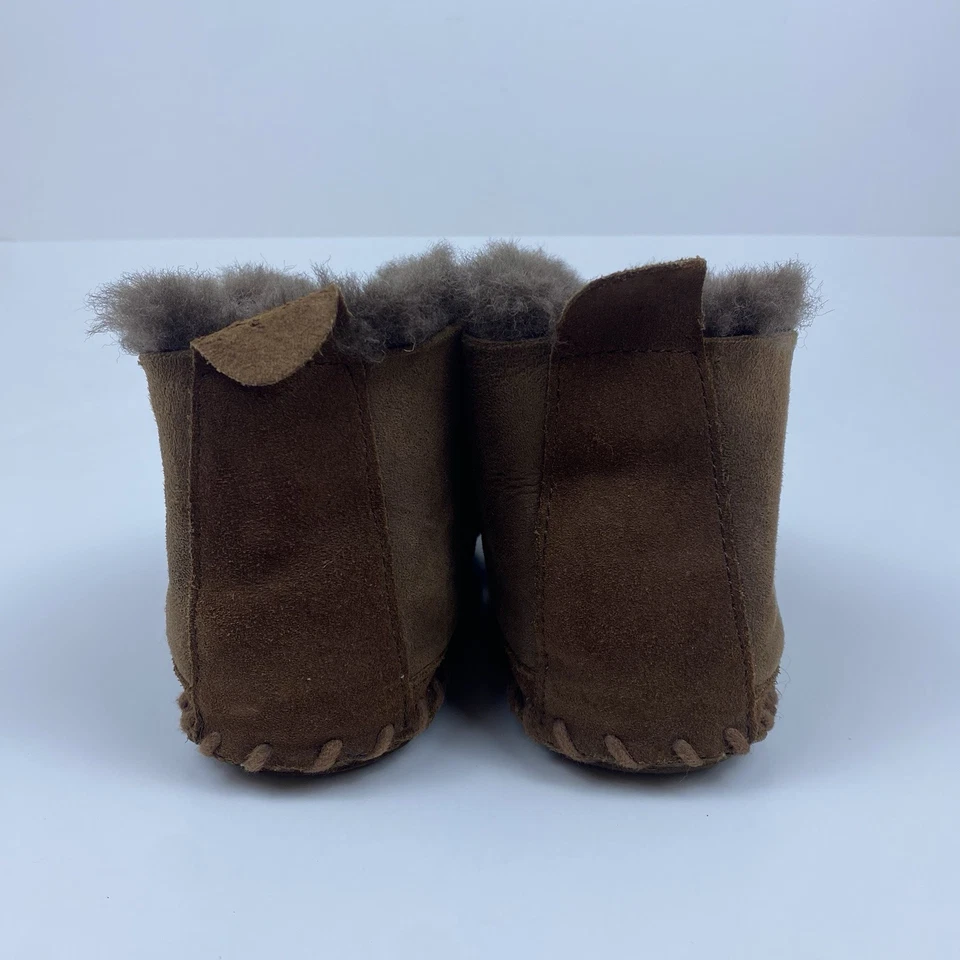 Zapatillas LL Bean Wicked Good forradas de piel de oveja marrón chocolate para mujer talla 8M Foto 2 de 4