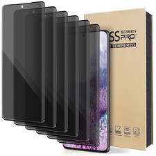 2/4/6x For Samsung Galaxy S20 Anti-Spy Screen Protector Tempered Glass Privacy