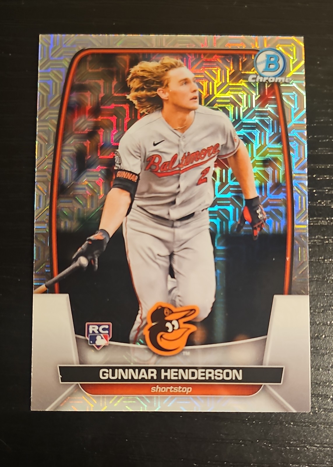2023 Bowman - Gunnar Henderson #65 Chrome Mojo Refractor (RC)