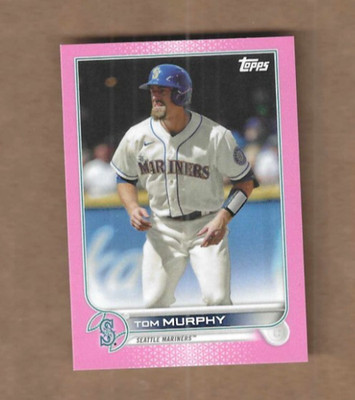 2022 Topps Mini Tom Murphy Card #262, Pink Version #'d /25