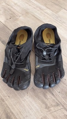 Vibram Five Fingers KSO EVO SCHWARZ/GELB EU45 285mm Guter Zustand