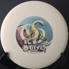 NEW! 2006 Ice Bowl Roc 177g Ching Stamp Flat Top Patent # Innova Golf Disc