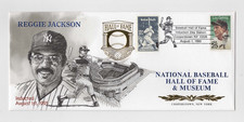 1993 National Baseball Hall of Fame Commemorative Cachet / FDC Reggie Jackson