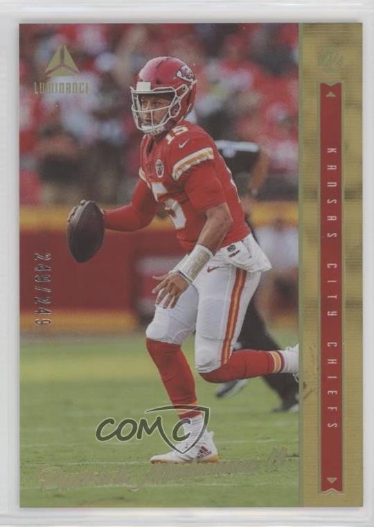 2022 Panini Luminance Gold 249/249 Patrick Mahomes II #46 0i8b