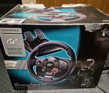 Logitech Driving Force GT Racing Wheel and Pe...