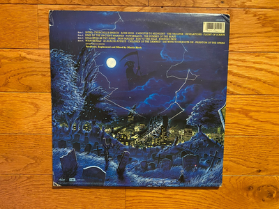 Iron Maiden - Live After Death 2-LP Capitol 1985 Pressing w
