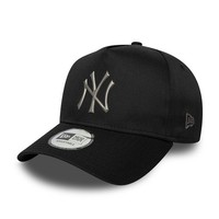 New Era 9FORTY Cap New York Yankees Mlb Metallic Black