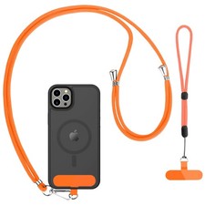CACOE Phone Lanyard 2 Pcs-1 Pcs Adjustable Neck Strap, 1 Pcs Wrist Strap, 2 P...