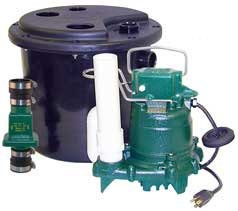 Zoeller 131-0001 1/2 HP Sump Pump With Basin