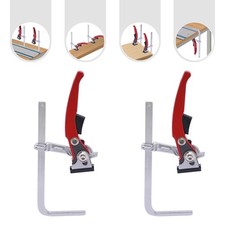 2pcs Tischklemme Holzbearbeitungsklemme Tischhalterung Ratschenklemme 160x60 mm
