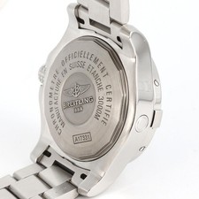 Authentic Breitling Avenger II Seawolf A17331/A17331101B2A1 Stainless Steel ... 5