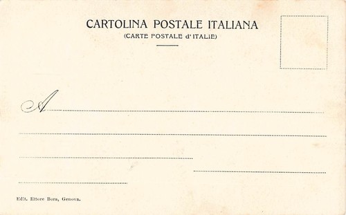 POSTKARTE - ITALIEN - GENUA - CAMPASANTA MON TOMATI - UNGETEILTE RÜCKSEITE - UNBESPIELT - Bild 2 von 2