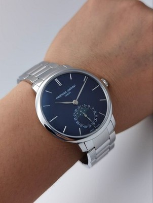 Frederique Constant Slimline Moonphase FC-703N3S6B Automatic Blue Men Watch