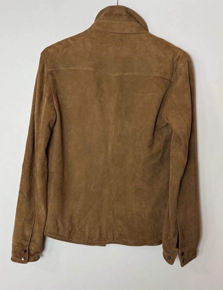 Chaqueta de gamuza John Varvatos Shilo Goat talla XS VENTA AL POR MENOR $798 Foto 4 de 4