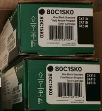 Genuine Lexmark 80C1SK0 Black Toner for CX310 / CX410 / CX510