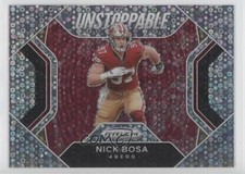 2020 Panini Prizm Unstoppable No Huddle Prizm Nick Bosa #8 01yl