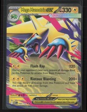 Mega Manectric ex 050/132 Doppio Raro Mega Evoluzione Pokemon Near Mint