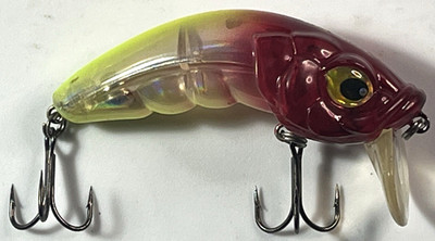 Vintage Strike Pro Hunchback wake bait 3 3/8'' 3/4 oz.