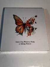 Butterfly Notebook A5 Lined Notebook Journal 5.75 x 8.38 New Sealed