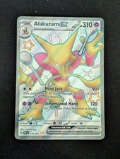 Alakazam ex 215/091 Shiny Ultra Rare SV: Paldean Fates Holo PAF on eBay